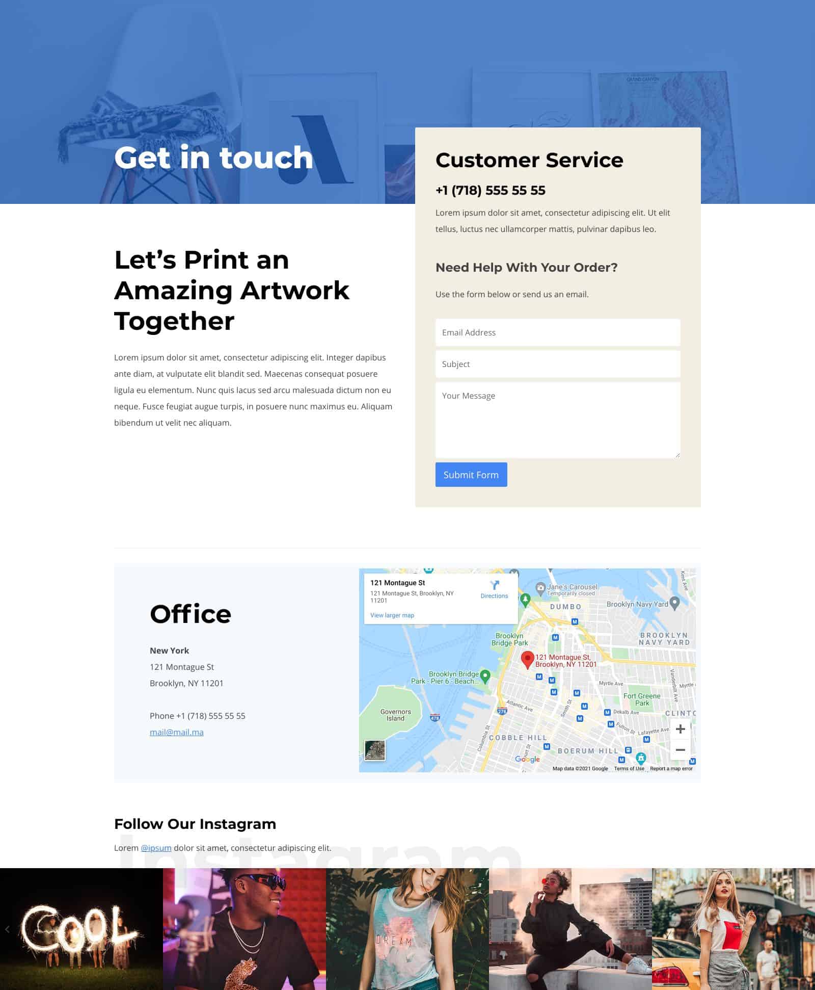 Contact Personalized Templates Contact Personalized Templates