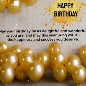 Gold balloons with a gold splash of paint