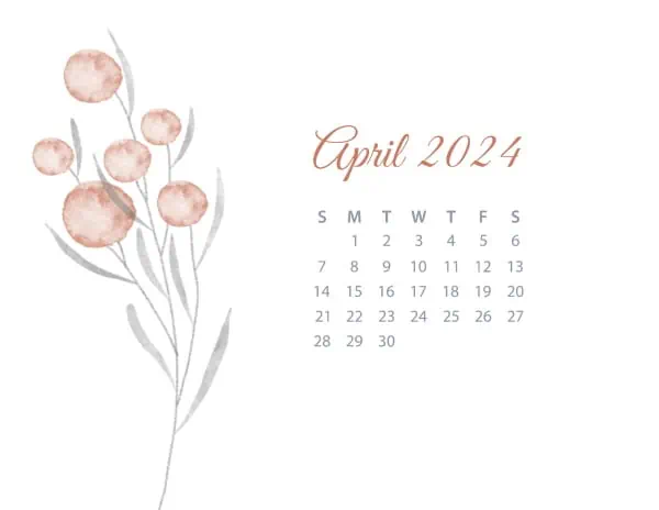Pretty watercolor flowers