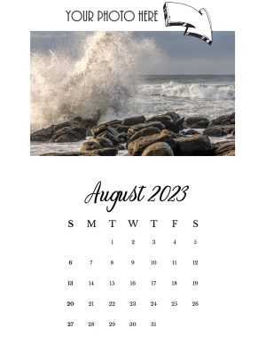 aug 23 - photo calendar