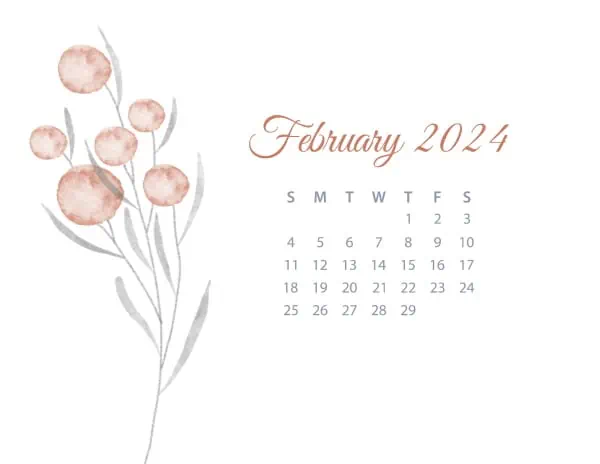 Pretty watercolor flowers