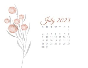 Pretty watercolor flowers