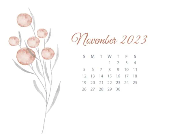 Pretty watercolor flowers
