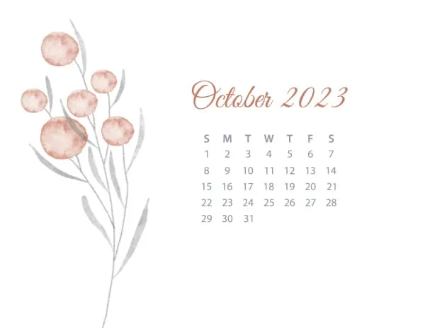 Pretty watercolor flowers